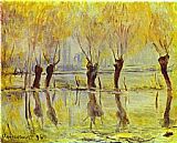 Claude Monet Flood at Giverny painting
